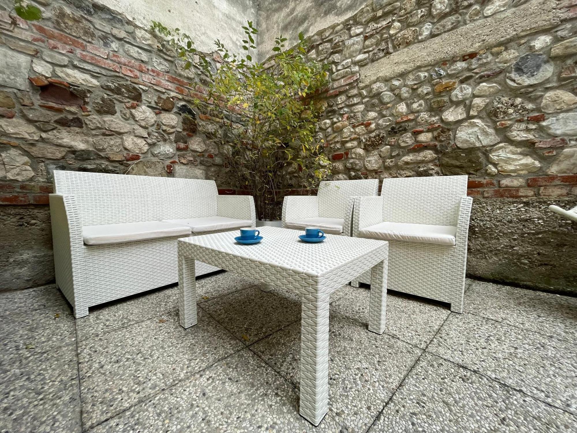 Oasi Verde Con Area Barbecue Údine Exterior foto